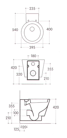 Toiletter, Tilbeh�r, H�ndvaskbatteri