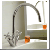 Armaturer, H�ndvaskbatteri, Blandingsbatteri