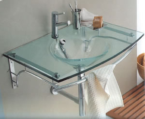 Glas H�ndvaske
