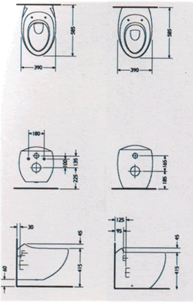 Laufen Alessi Toiletter