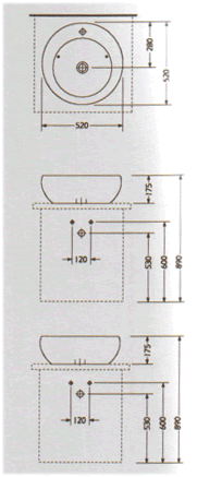 Laufen Alessi H�ndvaske