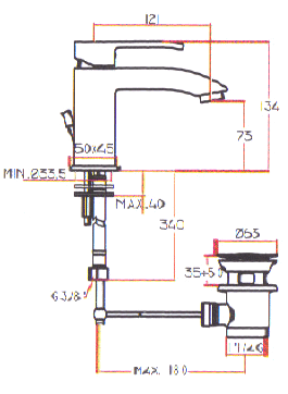 Armatur Lineabeta Crui