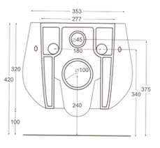 Ceramica Esedra Basic Toiletter