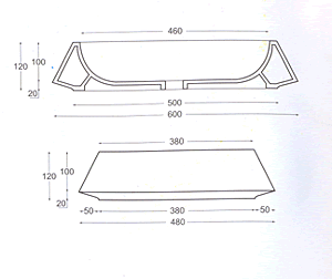 Ceramica Esedra Flat H�ndvaske