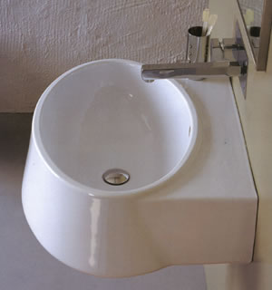 Ceramica Esedra Flatwall H�ndvaske