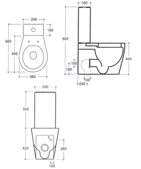 Galassia XES Toilet