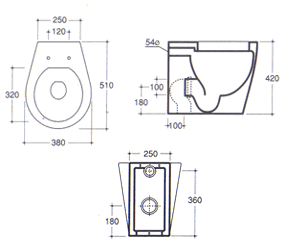 Galassia XES Toilet