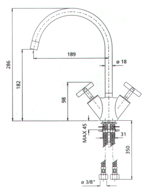 Armaturer Zucchetti Isyarc