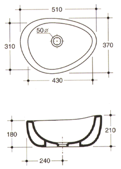 Master Ceramiche Astratto H�ndvaske