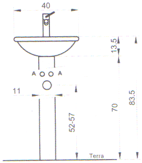 Glas H�ndvaske