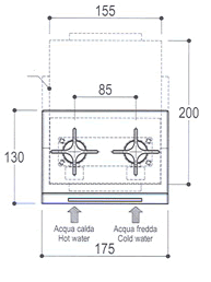 Armaturer Ritmonio Waterblade